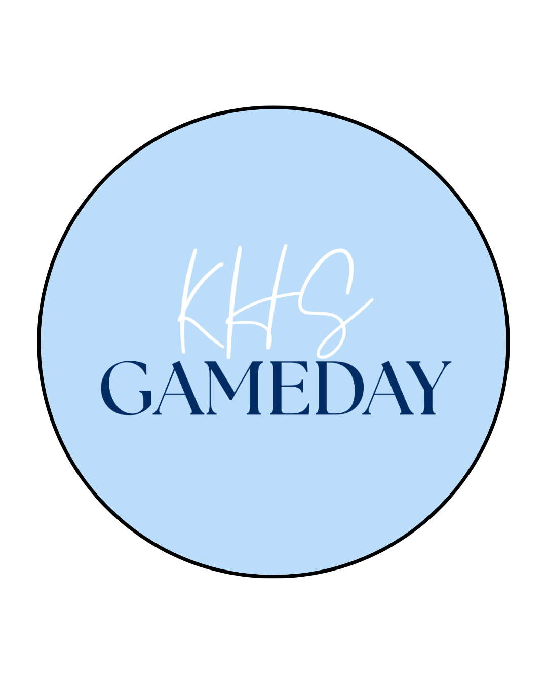 KHS Gameday Button