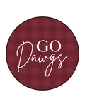 Go Dawgs Picnic Button
