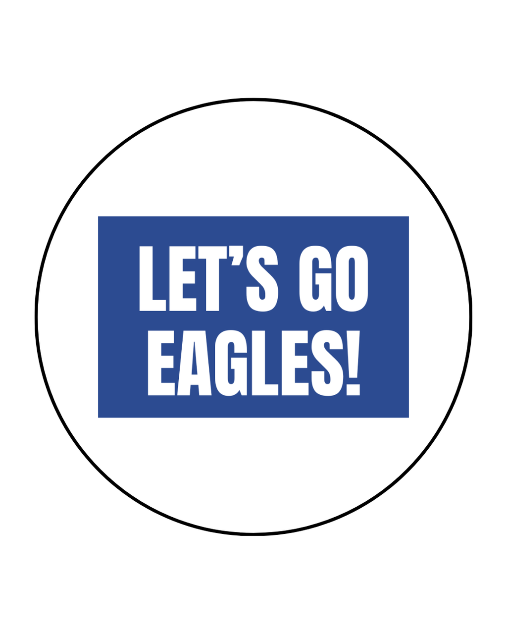 LET’S GO! Mascot Button