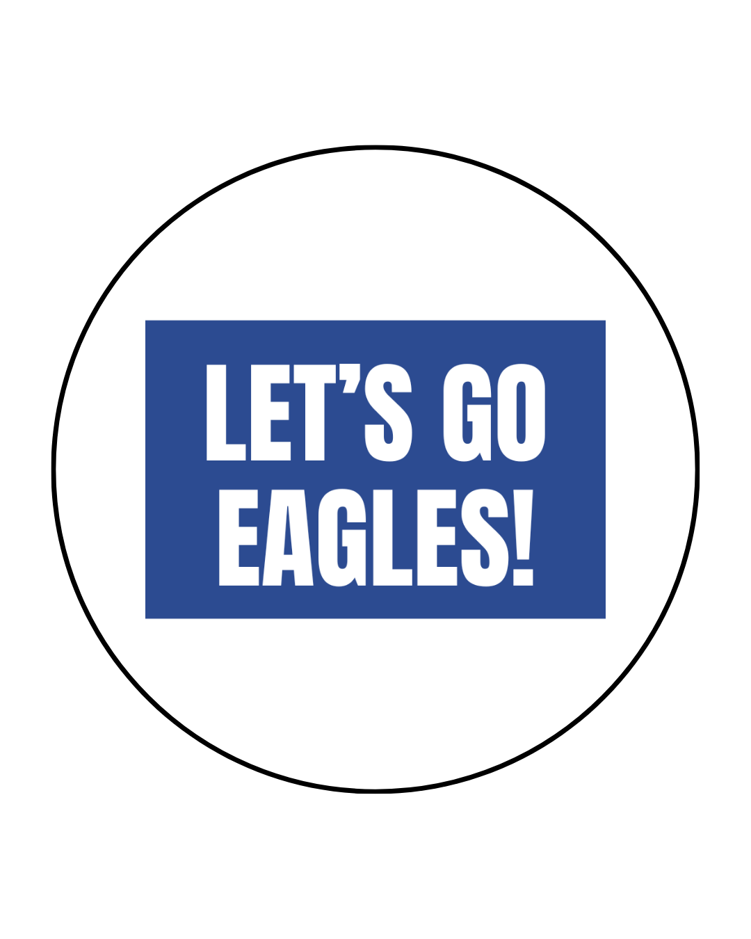 LET’S GO! Mascot Button