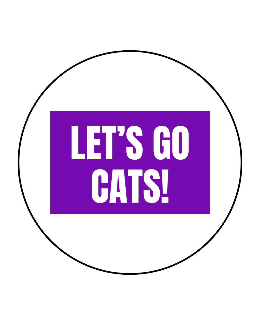 LET’S GO! Mascot Button