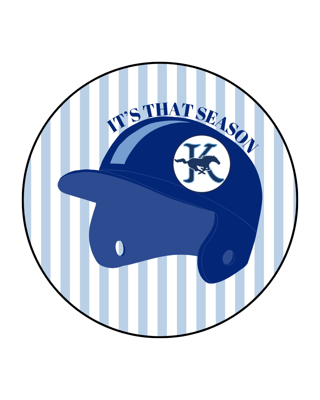 Kingwood Baseball “It’s that season” Button