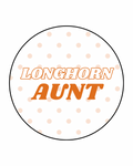 Longhorn Aunt Button