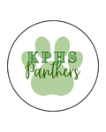 KPHS Panthers Paw Button