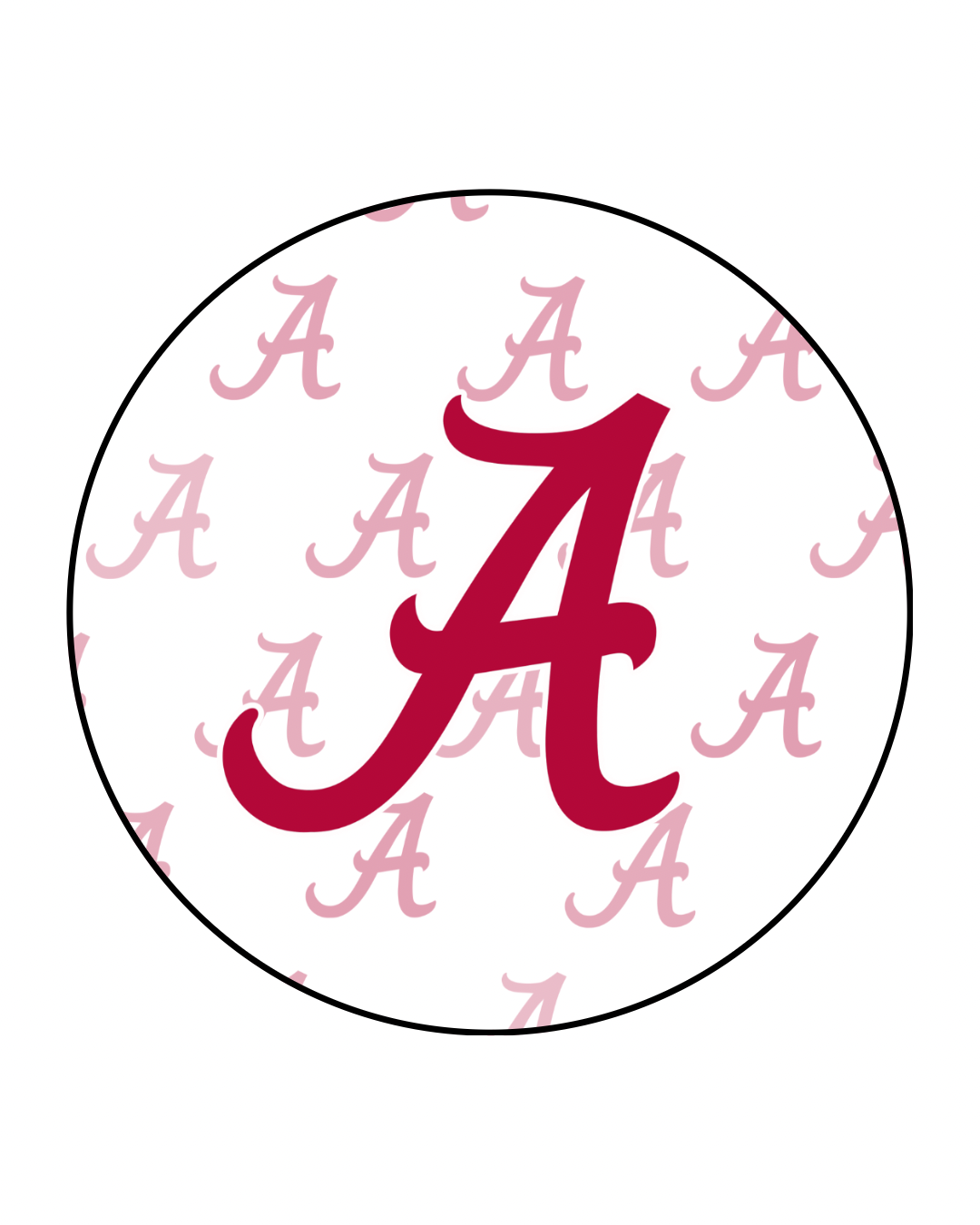 Alabama Logo Graphic Button