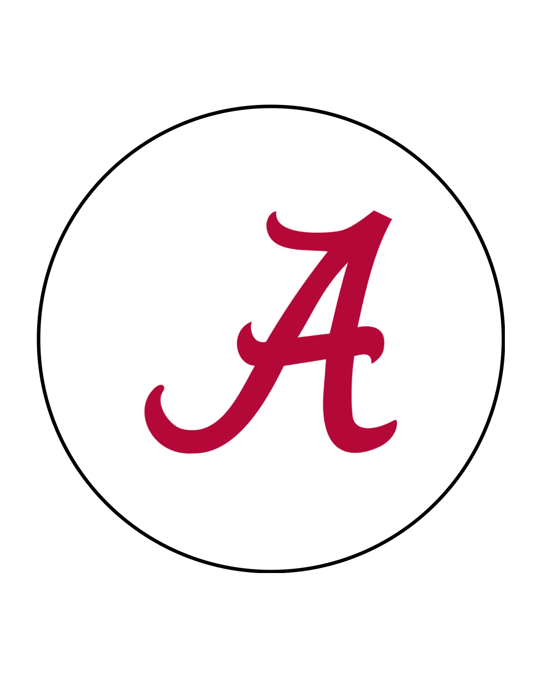 Alabama Logo Button