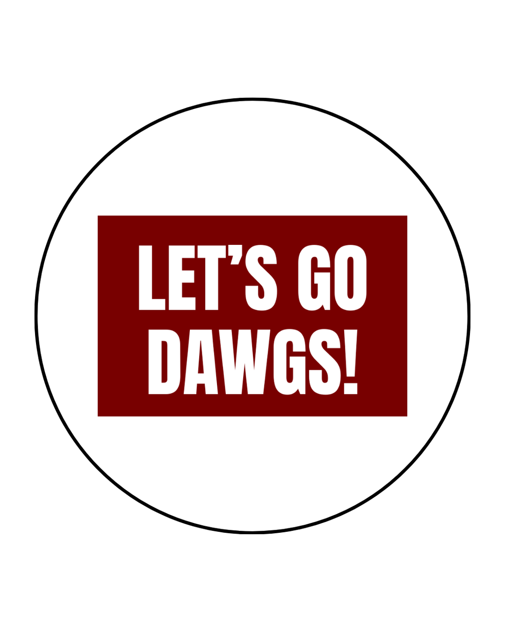 LET’S GO! Mascot Button
