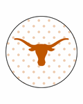 UT Polka Dot Button