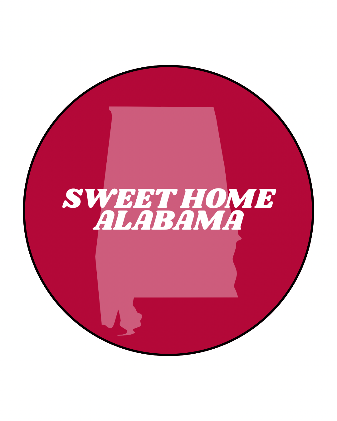 Sweet Home Alabama Button