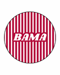 Bama Striped Button ￼