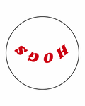 Upside down HOGS Button