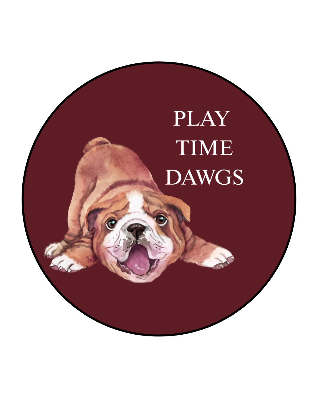 Play Time Dawgs Button