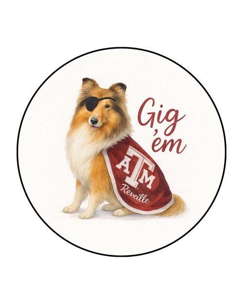 Gig ‘Em Reveille Button